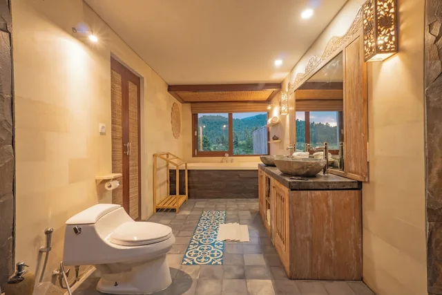 فيلا بسرير كينج بإطلالة على المسبح بغرفة نوم واحدة، Maha Hills Resort by Mahaprana Experience 8/10