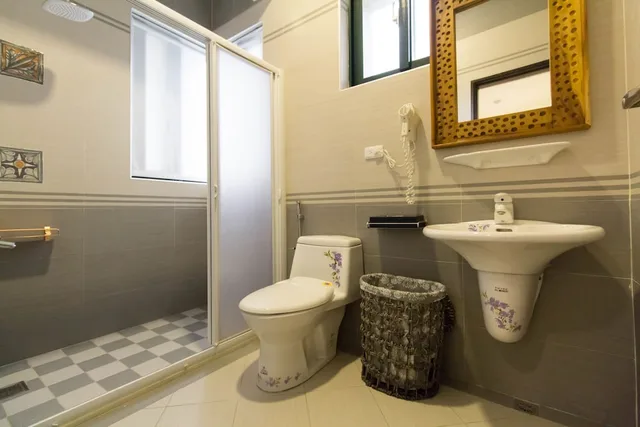 غرفة عائلية بأربعة أسرّة وسريرين مزدوجين، Shan Hai B&B 4/4