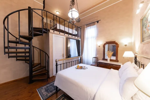 غرفة سوبيريور رباعية بسرير مزدوج وسريرين منفصلين، Nafsimedon Hotel 1/2