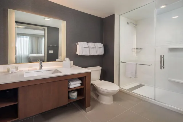 1 Bedroom, Suite, King Bed, Skyline View, Sofa, Corner، RESIDENCE INN BALTIMORE AT THE JOHNS HOPKINS MEDICAL CAMPUS 6/9