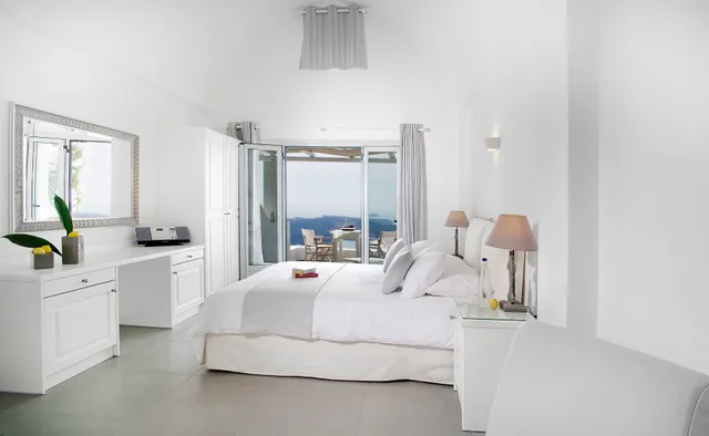 Room, Caldera View, Agali Houses 9/10