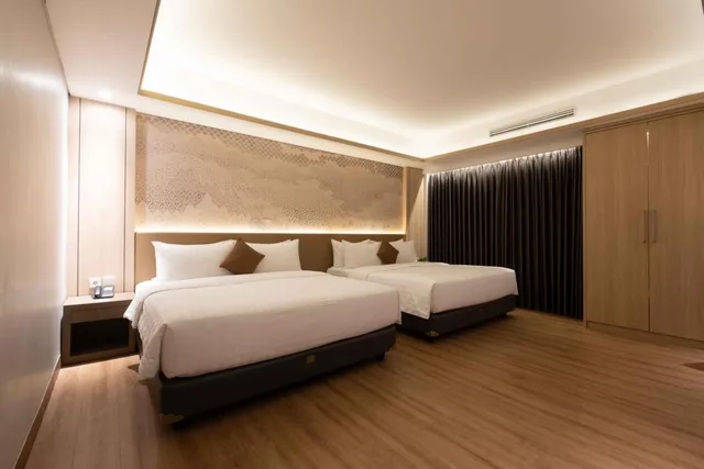 غرفة عائلية، Orchardz Hotel Industri 3/6