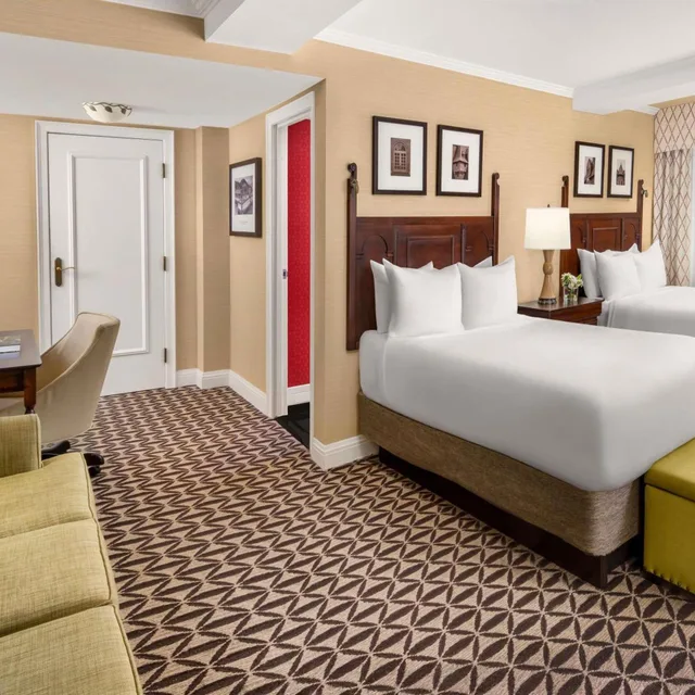 غرفة ديلوكس بسريرين مزدوجين، Fairmont Le Manoir Richelieu 1/5