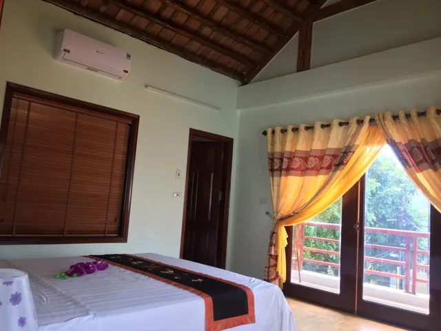 غرفة ديلوكس بسرير كينج وسرير كوين، Tam Coc Tuan Minh Homestay 4/10