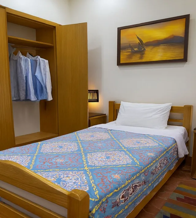 غرفة ديلوكس مفردة بسرير فردي، Golden Hotel Cairo 1/10