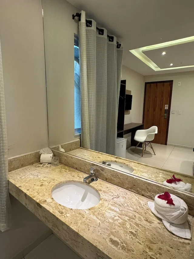 غرفة قياسية ثلاثية بسرير مزدوج وسرير فردي، Angra Praia Hotel 3/4