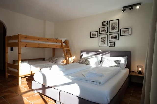 شقة بسرير مزدوج وسرير فردي وسرير بطابقين، Landhaus Lodges Anke By We Rent 3/6