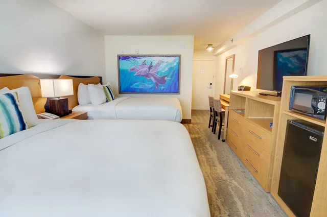 غرفة بسريرين كوين بشرفة، Guy Harvey Resort St. Augustine Beach 1/3