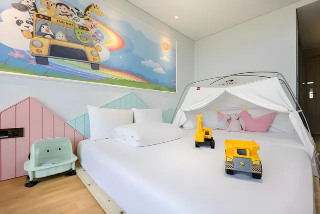 Kids, Single Bed, Ocean View، Grabel Hotel Jeju 2/2