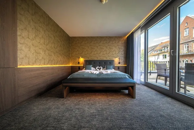 جناح بسرير مزدوج بشرفة، TOP KHR Stadthotel Munster 1/10