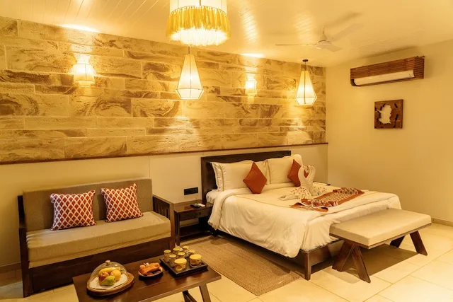 فيلا كلاسيكية بسرير كينج، The Fern Gir Forest Resort, Sasan Gir - A Fern Crown Collection Resort 3/3