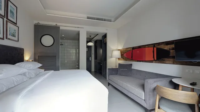 غرفة ديلوكس بسرير مزدوج بإطلالة على المسبح، Sugar Marina Resort Surf 6/10