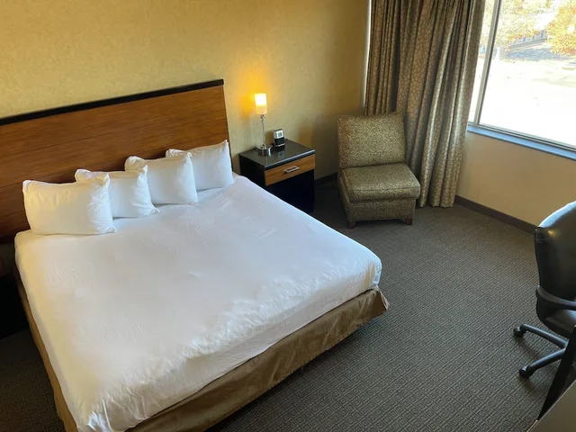 غرفة بسرير كينج مع أريكة، Quality Hotel Philadelphia Airport 1/2
