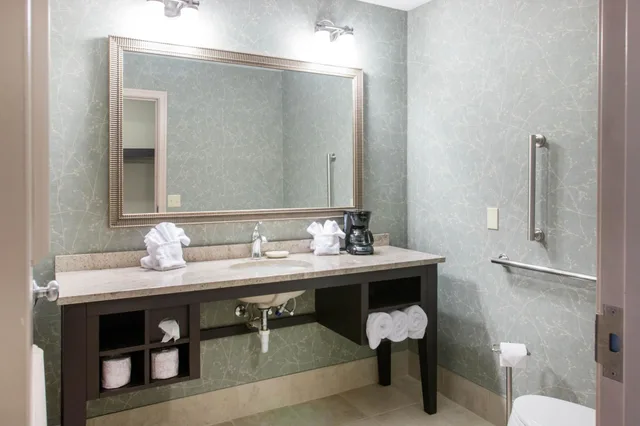 غرفة قياسية بسريرين كوين يُسمح فيها بالحيوانات الأليفة، Comfort Inn Plainwell, MI 5/5