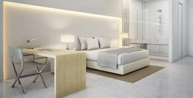 غرفة ديلوكس بسرير مزدوج بإطلالة على البحر، Cdesign Hotel 4/10