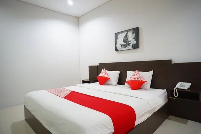 غرفة ديلوكس بسرير مزدوج، OYO 1477 Athar 88 Hotel 9/10