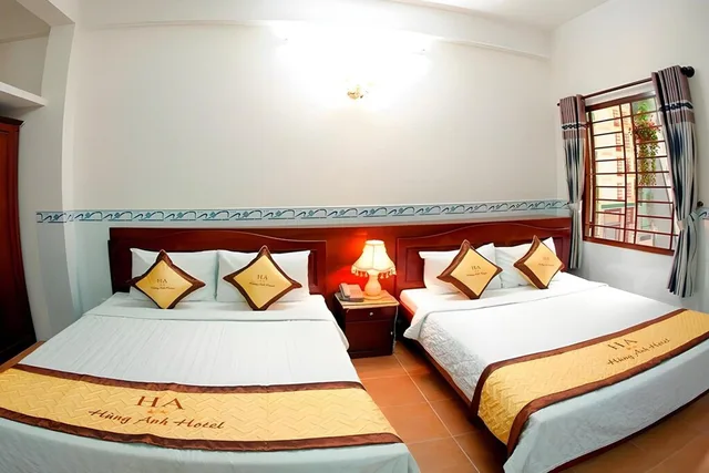 غرفة سوبيريور بسريرين كوين، Hung Anh Hotel 3/10