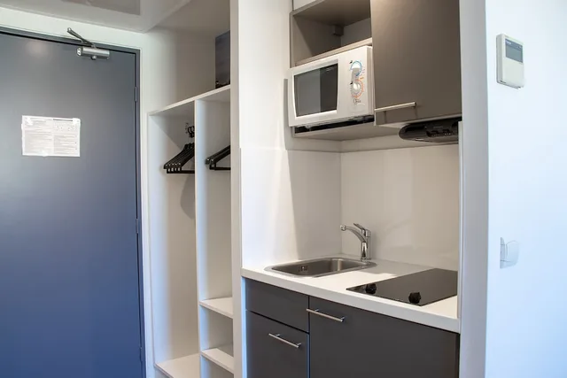 Studio, 1 Double and 1 Single Bed, Aparthotel Victoria Garden Bordeaux Center 9/9