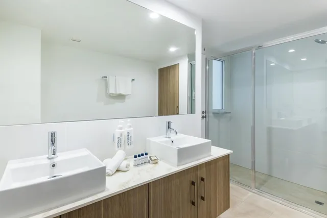 غرفة بريميير بسريرين منفصلين بإطلالة على الحديقة بغرفة نوم واحدة، Oaks Port Douglas Resort 4/4