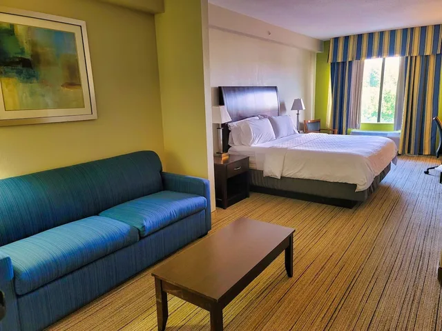 جناح بسرير كينج لذوي الإعاقة، Holiday Inn Express Hotel Suites Wilson Downtown 1/1