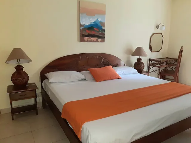 غرفة قياسية بسرير مزدوج بإطلالة على الحديقة في الطابق الأرضي، Samara Beach Hotel 8/10