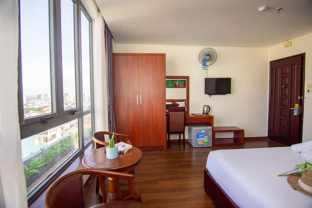 غرفة تنفيذية بسرير كينج، Quoc Cuong Center Hotel 1/3