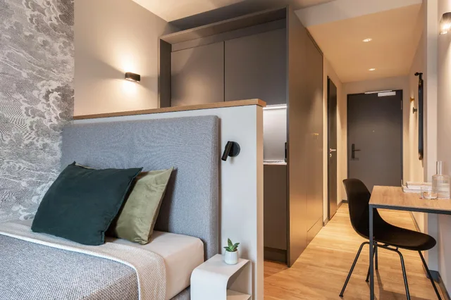 Semi Room, Studio, Semi Double Bed، Ipartment Berlin Airport @home By Best Western 1/1