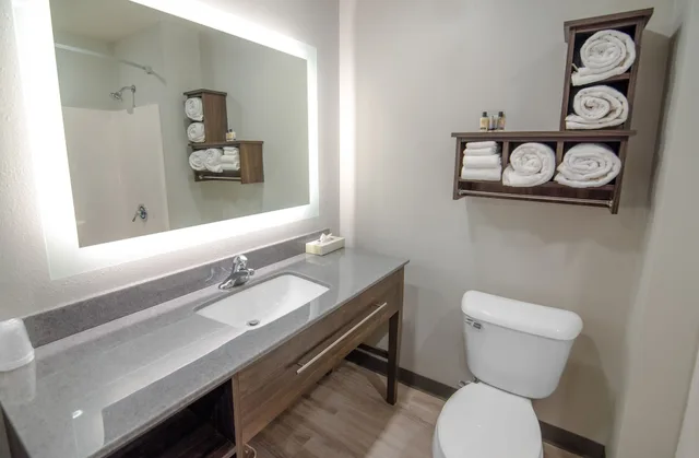 غرفة بسريرين كوين لذوي الإعاقة، My Place Hotel-Huntersville, NC 3/6