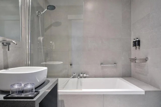 غرفة بسريرين منفصلين، Hotel Aqua by HappyCulture 10/10