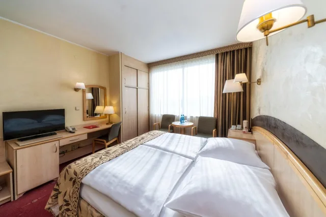 غرفة مفردة بسرير مزدوج، Hotel Park Plaza 1/4