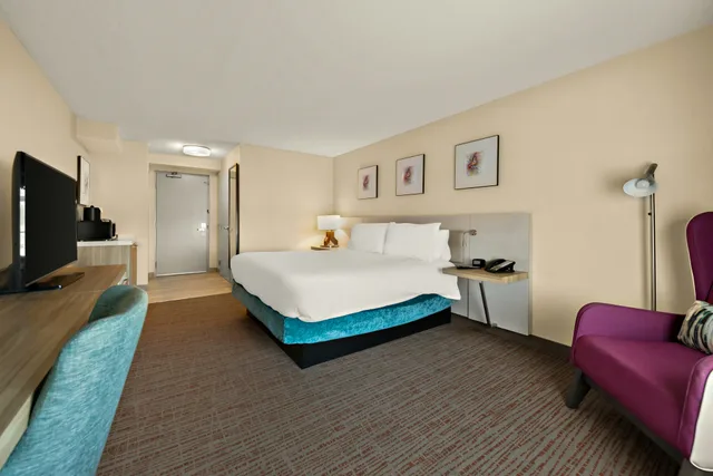 غرفة بسرير كينج، Hilton Garden Inn Williamsburg 2/3