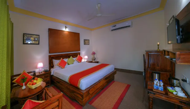 1 Bedroom, Deluxe, King Bed, Garden View, Ranthambhore Heritage Haveli 1/2