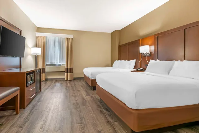 جناح بسريرين كوين، Comfort Suites At The University 1/4