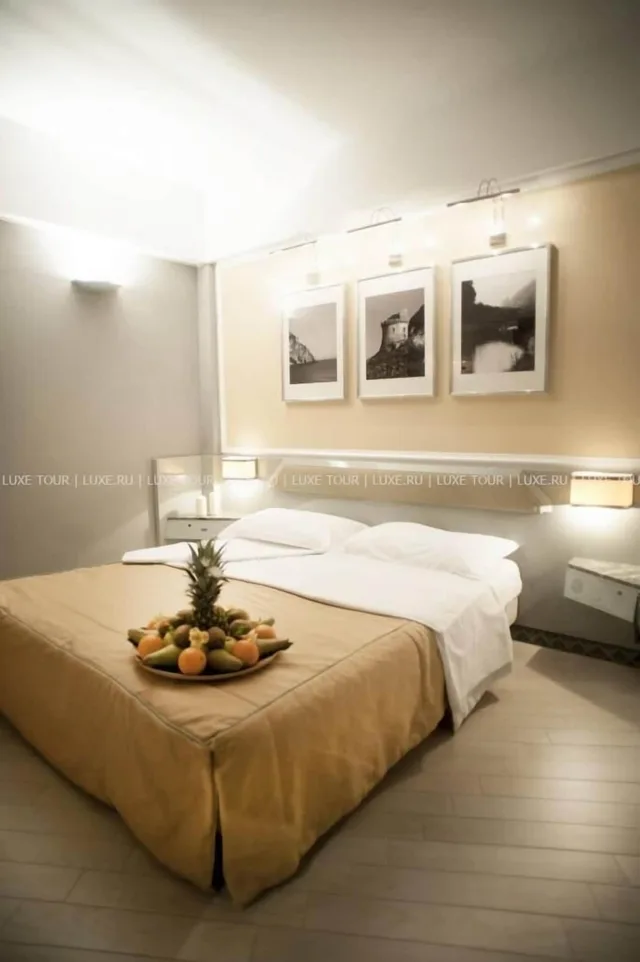 غرفة كلاسيكية بسريرين منفصلين بإطلالة على البحر، Circeo Park Hotel 6/10