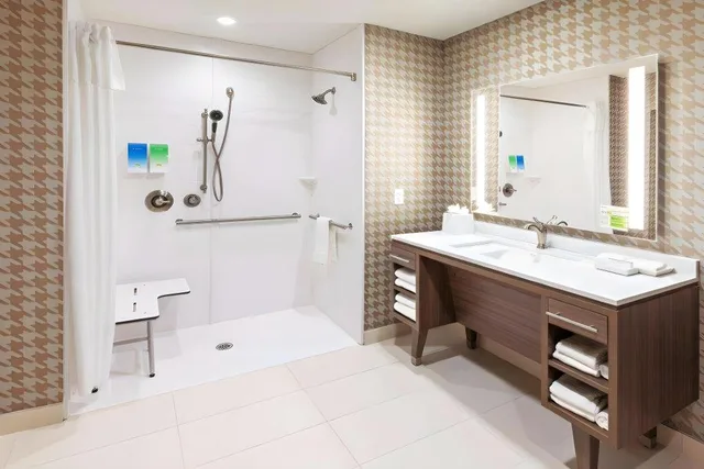 جناح استوديو بسرير كينج مع أريكة لذوي الإعاقة، Home2 Suites By Hilton Abilene Tx 4/4