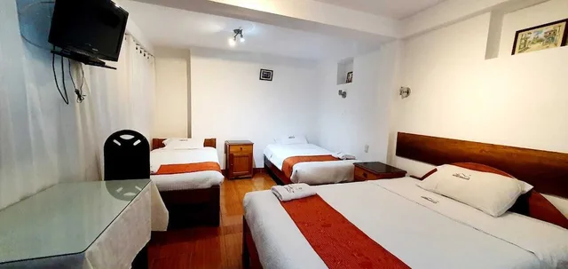 غرفة قياسية ثلاثية بثلاثة أسرّة، Chaska Machupicchu Hotel 1/3