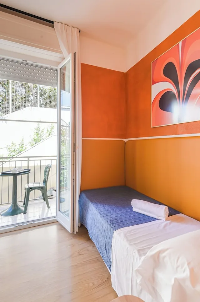 غرفة قياسية بشرفة مفردة بسرير فردي، Il Nido Hotel 2/10