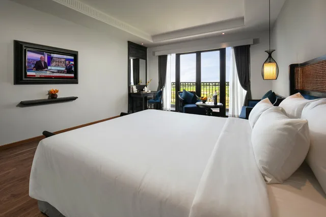 غرفة ديلوكس بسرير مزدوج أو سريرين منفصلين بإطلالة على النهر، Shining Riverside Hoi An Boutique and Spa 2/2