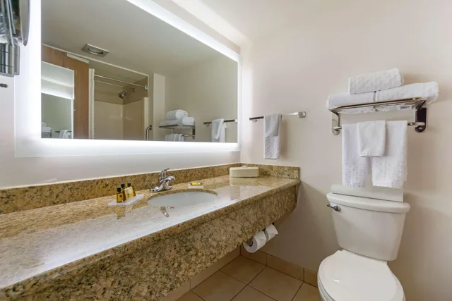 غرفة بسرير كينج مع أريكة، Best Western Plus Oak Harbor Hotel & Conference Center 6/8