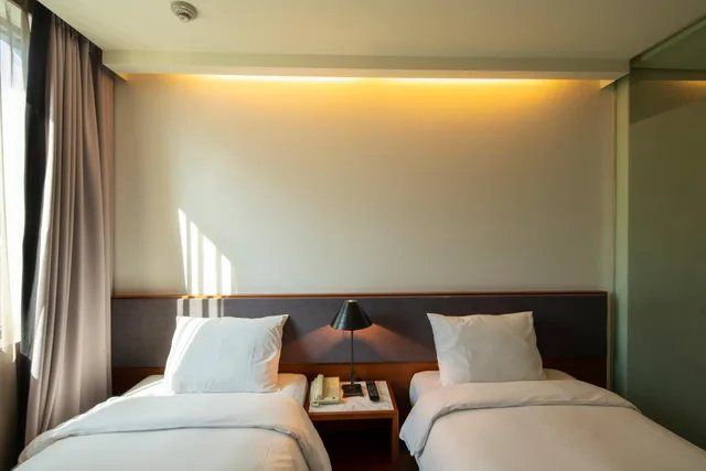 غرفة اقتصادية بسريرين منفصلين، Seoul Hotel ShinShin Myeongong 6/10