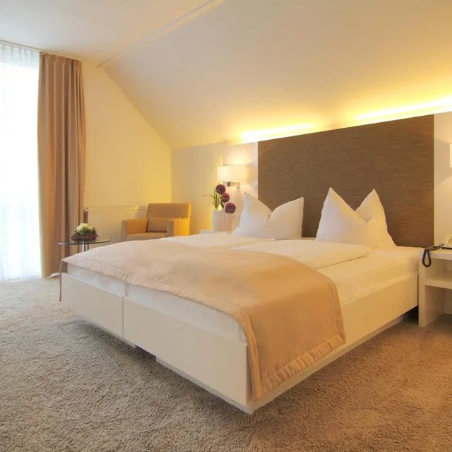 غرفة قياسية بسرير مزدوج، Landhotel Burg im Spreewald 1/10