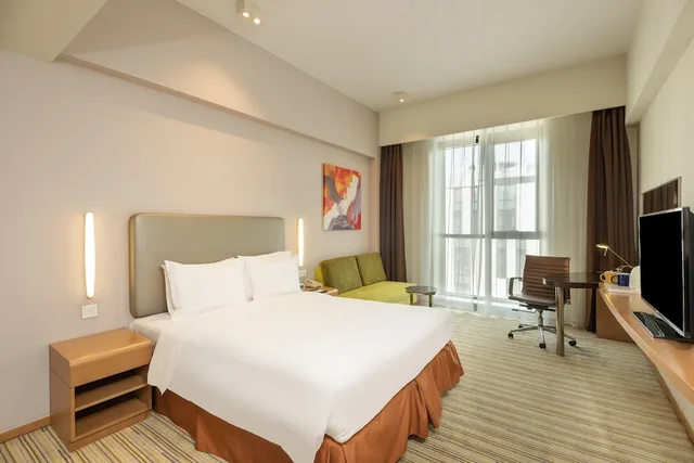 غرفة بسرير كوين لذوي الإعاقة، Holiday Inn Express Shanghai Gongkang 1/8