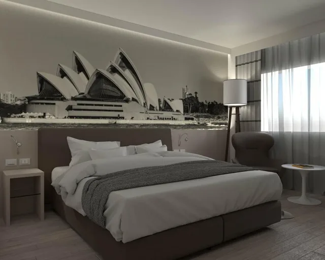 غرفة ديلوكس بسريرين منفصلين، The Sydney (ex Novotel Bologna Fiera) 3/10