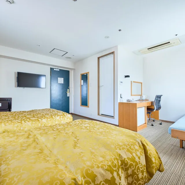 غرفة بسريرين منفصلين، Hotel Dorf Shizuoka 3/4