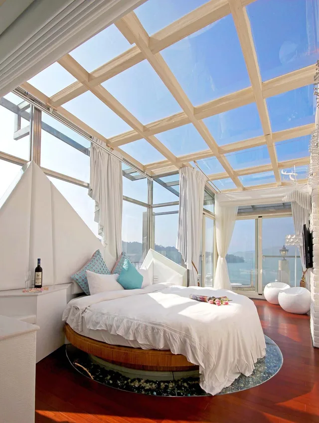 Design, Double Bed, Balcony، Shuian Lakeside Hotel 1/2