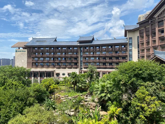 غرفة ديلوكس بسرير مزدوج، Wanda Realm Resort Nanning 1/3