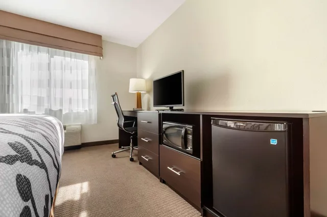 غرفة قياسية بسرير كينج، Sleep Inn & Suites Devils Lake, ND 8/10