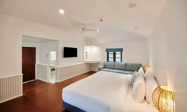بنغل عائلي ثلاثي بسرير كينج بحمام خاص مع أريكة، Lub d Koh Tao Tanote Bay 5/10