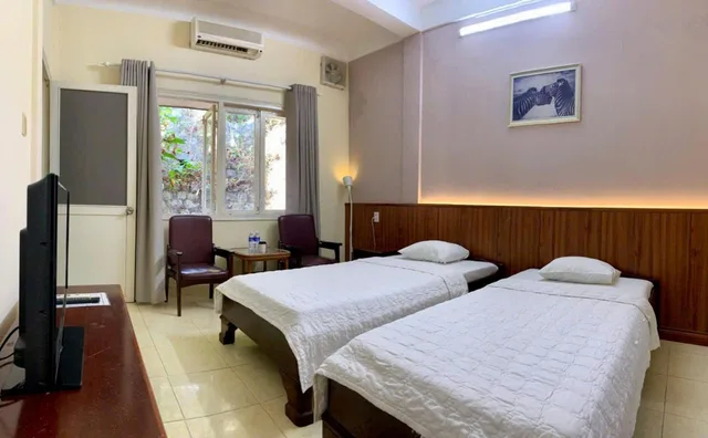 غرفة اقتصادية بسرير مزدوج أو سريرين منفصلين، Lam Son Hotel 1/5