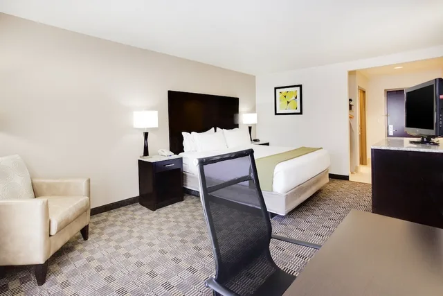 غرفة قياسية بسرير كينج لذوي الإعاقة، Holiday Inn Express Hotel Suites Mebane 3/5